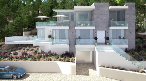 Luxury project with sea views in Santa Ponsa Luxury project with sea views in Santa Ponsa